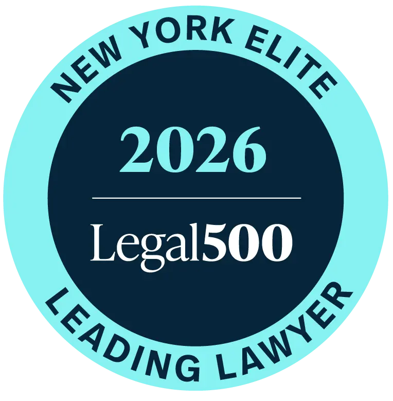 New York Elite Leading Lawyer - 2026 Legal 500