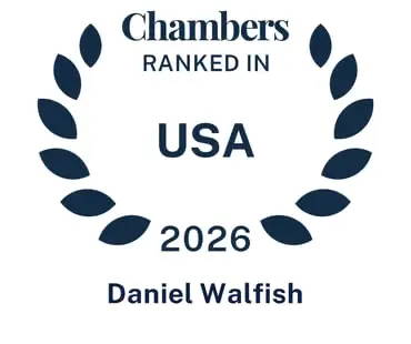 Ranked in Chambers USA 2026 - Daniel Walfish